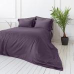 Pościel satyna bawełniana PREMIUM „Mauve“. Pościel Satynowa Premium, 140x200 cm, 200x200 cm, 200x220 cm, 220x240 cm