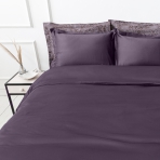 Pościel satyna bawełniana PREMIUM „Mauve“. Pościel Satynowa Premium, 140x200 cm, 200x200 cm, 200x220 cm, 220x240 cm