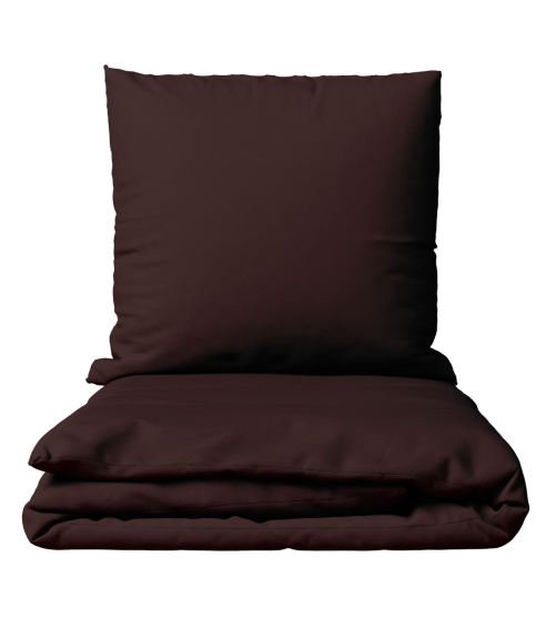 Pościel satyna bawełniana PREMIUM "Chesnut glow“. Pościel Satynowa Premium