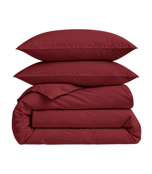 Pościel satyna bawełniana PREMIUM "Sun-dried Tomato sateen“. Pościel Satynowa