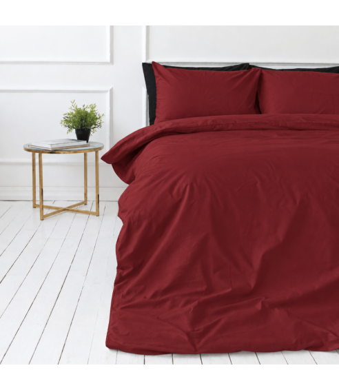 Pościel satyna bawełniana PREMIUM "Sun-dried Tomato sateen“. Pościel Satynowa