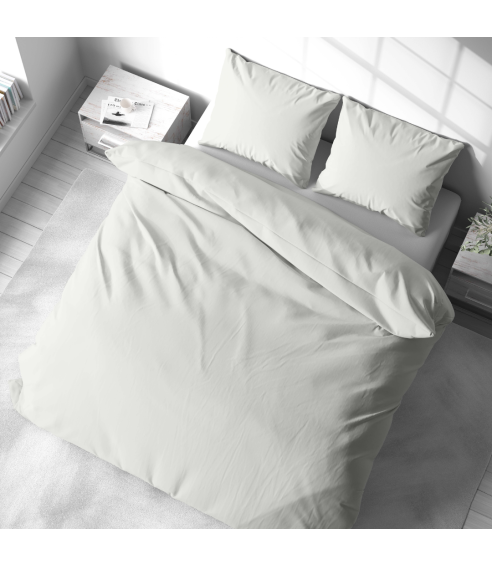 Pościel satyna bawełniana PREMIUM "Vanilla glow“. Pościel Satynowa Premium
