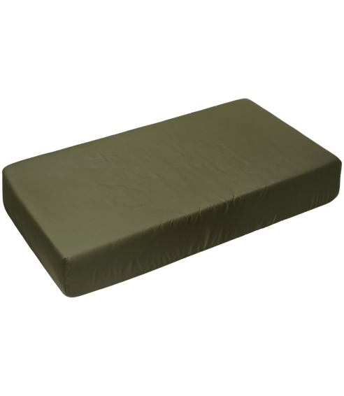 Prześcieradło Satynowe z gumką „Moss Green Sateen“. Prześcieradło z gumką 90x200