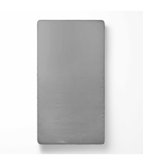 Prześcieradło Satynowe z gumką „Silver glow. Prześcieradło z gumką 90x200