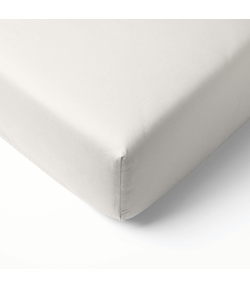Prześcieradło Satynowe z gumką „Snow White Sateen“. Prześcieradło z gumką 90x200