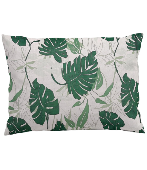 Satynowa poszewka na poduszkę "Urban Jungle". Poszewka na poduszkę 50x70