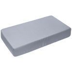 Prześcieradło Satynowe bez gumki „Moon Grey Satin flat sheet“, 150x220 cm, 200x220 cm, 220x240 cm.. Gładkie pastelowoszare prześcieradło bez wzoru