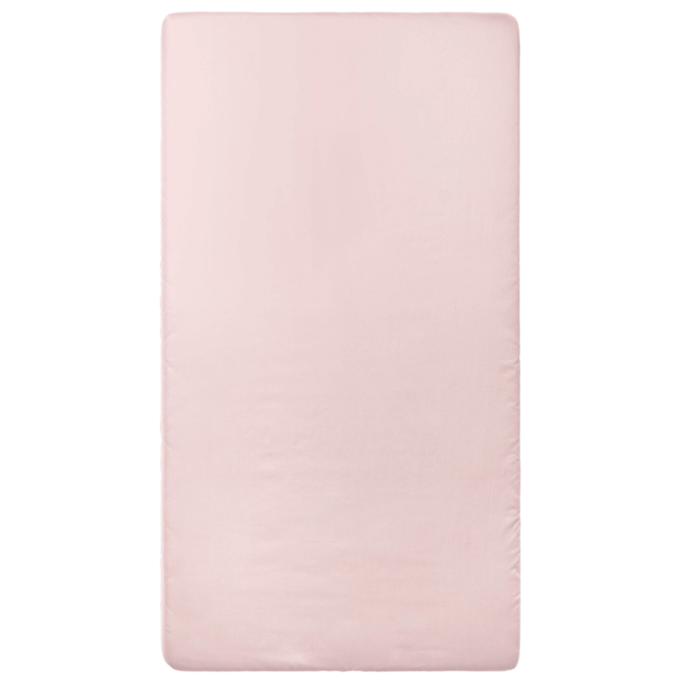 Prześcieradło Satynowe bez gumki „Classic pink flat sheet“, 150x220 cm, 200x220 cm, 220x240 cm.. Prześcieradło w subtelnym różowym odcieniu o gładkim designie