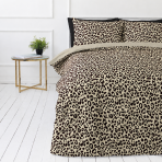 Pościel satyna bawełniana „Exotic Leopard“. Wzorzysta pościel, 140x200 cm, 200x200 cm, 200x220 cm. Komplet pościeli z satyny bawełnianej w panterkę Pościel satyna bawełniana „Exotic Leopard“. Wzorzysta pościel, 140x200 cm, 200x200 cm, 200x220 cm. Komplet pościeli z satyny bawełnianej w panterkę