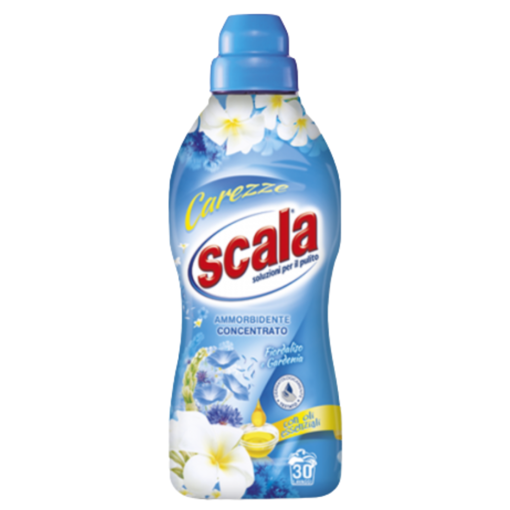 Zmiękczacz do prania "Scala Gardenia Softener". Środki czystości. Zmiękczacz do tkanin z gardenii i chabrem