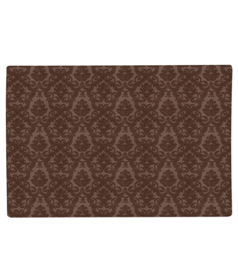 Podkładki na stół „Brown baroque placemat“ 1 szt.. Lniane obrusy