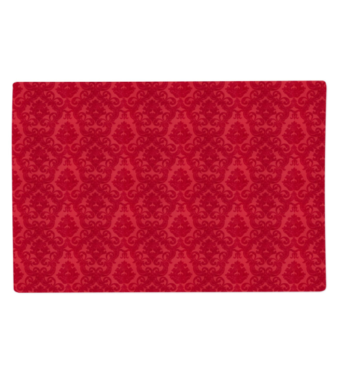 Podkładki na stół „Red baroque placemat“ 1 szt.. Lniane obrusy