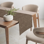 Bieżnik na stół "Green Baroque table runner". Bieżniki na stół, 40x140 cm, 40x200 cm