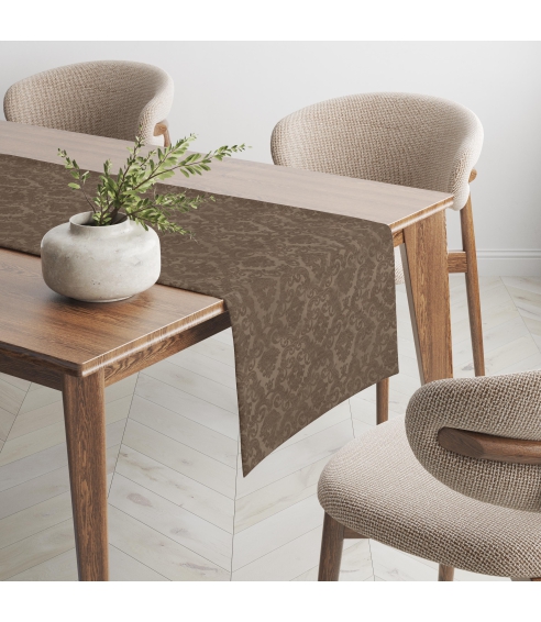 Bieżnik na stół "Green Baroque table runner". Bieżniki na stół