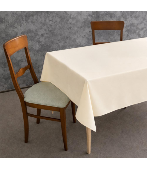 Obrus „Cream Calm Tablecloth“. Obrusy bawełniane