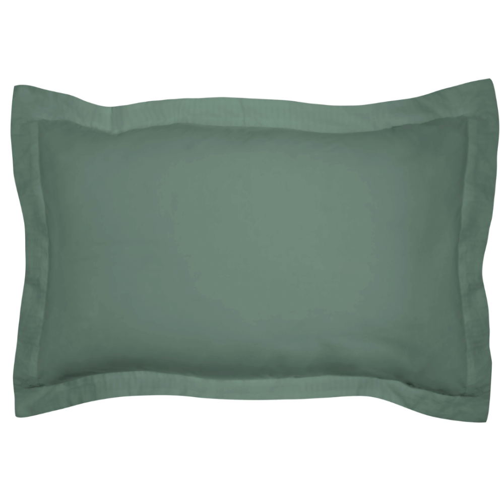 Tencel poszewka na poduszkę "Green". Jedwabna poszewka na poduszkę