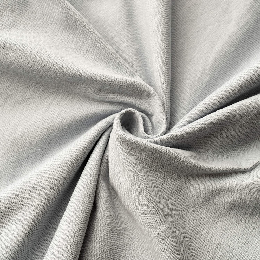 Jersey prześcieradło z gumką „Grey“. Prześcieradła z gumą, 90x200 cm, 140x200 cm, 160x200 cm, 180x200 cm, 220x200 cm