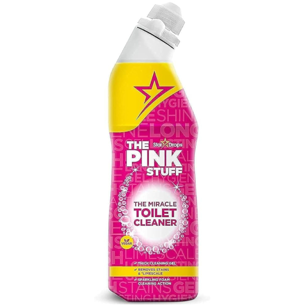 Płyn do WC "Toilet cleaner The Pink Stuff". Środki czystości. Środek do czyszczenia toalet pink stuff zapewnia lśniącą czystość łazienki.