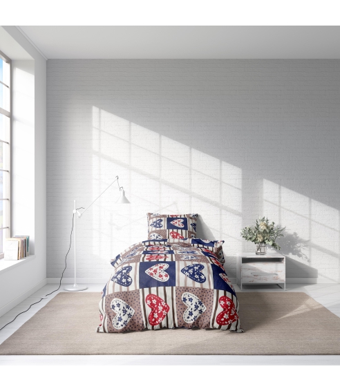 Pościeli dziecięcej "Love tiles". Pościel dla niemowląt