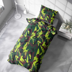 Komplet pościeli pojedyncza "Camouflage". Pościel Dla Dzieci, 140x200 cm, 160x200 cm