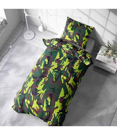 Komplet pościeli pojedyncza "Camouflage". Pościel Dla Dzieci