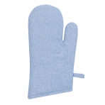 Rękawica kuchenna „Calm glove“. Rękawice kuchenne. Jasnoniebieska melanżowa jednolita rękawica kuchenna o prostym wyglądzie. Rękawica kuchenna „Calm glove“. Rękawice kuchenne. Jasnoniebieska melanżowa jednolita rękawica kuchenna o prostym wyglądzie.