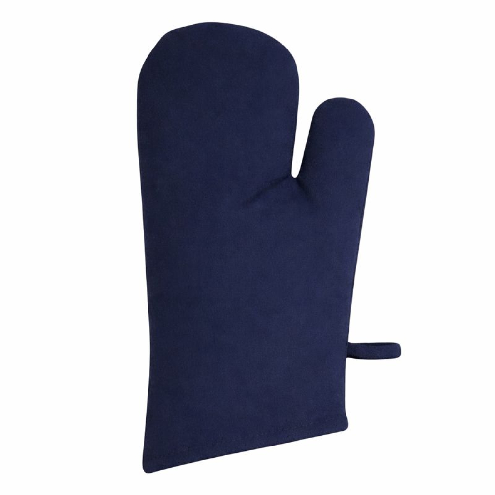Rękawica kuchenna „Sky Loom glove“. Rękawice kuchenne. Ciemnobłękitna jednolita kuchenne rękawica o prostym wyglądzie. Rękawica kuchenna „Sky Loom glove“. Rękawice kuchenne. Ciemnobłękitna jednolita kuchenne rękawica o prostym wyglądzie.