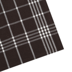 Ściereczki kuchenne „Espresso Kitchen Towel“. Ręczniki kuchenne. Brązowa ściereczka kuchenna w kratę z kontrastowymi białymi liniami