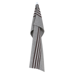 Ściereczki kuchenne „Urban Kitchen Towel“. Ręczniki kuchenne. Jasnoszara ściereczka kuchenna z ciemnobrązowymi paskami Ściereczki kuchenne „Urban Kitchen Towel“. Ręczniki kuchenne. Jasnoszara ściereczka kuchenna z ciemnobrązowymi paskami