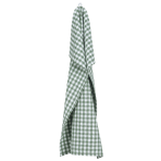 Ściereczki kuchenne „Willow Kitchen Towel“. Ręczniki kuchenne. Zielono-biała ściereczka kuchenna z drobnym kratkowanym wzorem.