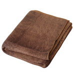 Ręcznik łazienkowy „Bamboo Brown“. Ręczniki, 50x100 cm, 70x140 cm. Miękki brązowy ręcznik wykonany z mieszanki bambusa i bawełny zapewnia luksusowe doznania podczas kąpieli.