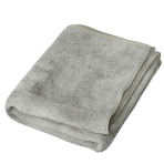 Ręcznik łazienkowy „Bamboo Grey“. Ręczniki, 70x140 cm. Szary bambusowo-bawełniany ręcznik kąpielowy, łączący miękkość z przyjaznymi dla środowiska materiałami i zapewniający wrażenia jak w spa.