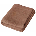 Ręcznik łazienkowy „Brown Economic Towel“. Ręczniki, 60x35 cm, 100x45 cm. Brązowy ręcznik bez wzorów z subtelną lamówką na dole