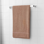 Ręcznik łazienkowy „Brown Economic Towel“. Ręczniki, 60x35 cm, 100x45 cm. Ciepły ręcznik w odcieniu kawy w jednolitym brązie