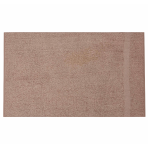 Ręcznik łazienkowy „Brown Economic Towel“. Ręczniki, 60x35 cm, 100x45 cm. Minimalistyczny brązowy ręcznik o fakturowanej powierzchni