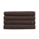 Ręcznik łazienkowy „Brown towel“, 70x140 cm. Ciemnobrązowy jednokolorowy ręcznik z pętelkową fakturą Ręcznik łazienkowy „Brown towel“, 70x140 cm. Ciemnobrązowy jednokolorowy ręcznik z pętelkową fakturą