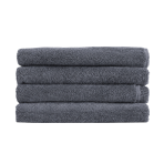 Ręcznik łazienkowy „Grey towel“, 50x100 cm, 70x140 cm. Ciemnoszary jednokolorowy ręcznik z pętelkową fakturą Ręcznik łazienkowy „Grey towel“, 50x100 cm, 70x140 cm. Ciemnoszary jednokolorowy ręcznik z pętelkową fakturą