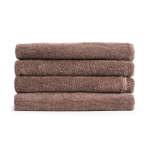Ręcznik łazienkowy „Light Brown towel“, 70x140 cm. Szarobrązowy jednokolorowy ręcznik z pętelkową fakturą