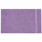 Ręcznik łazienkowy „Purple Economic Towel“. Ręczniki, 60x35 cm, 100x45 cm. Minimalistyczny fioletowy ręcznik w nowoczesnym wnętrzu łazienki