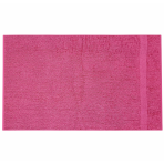 Ręcznik łazienkowy „Raspberry Economic Towel“. Ręczniki, 60x35 cm, 100x45 cm. Dwustronny różowy ręcznik w minimalistycznej łazience