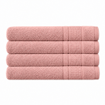 Ręcznik łazienkowy „Royal Coral towel“, 70x140 cm. Delikatnie różowy ręcznik kąpielowy z subtelnym tłoczonym wzorem. Ręcznik łazienkowy „Royal Coral towel“, 70x140 cm. Delikatnie różowy ręcznik kąpielowy z subtelnym tłoczonym wzorem.