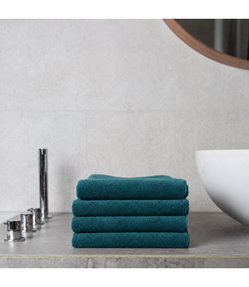 Ręcznik łazienkowy „Teal Softness“