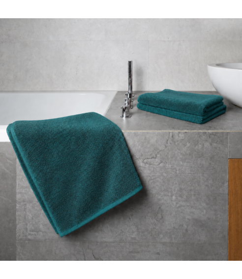 Ręcznik łazienkowy „Teal Softness“