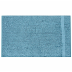 Ręcznik łazienkowy „Waterloo Economic Towel“. Ręczniki, 60x35 cm, 100x45 cm. Jasnoniebieski ręcznik w nowoczesnym wnętrzu łazienki